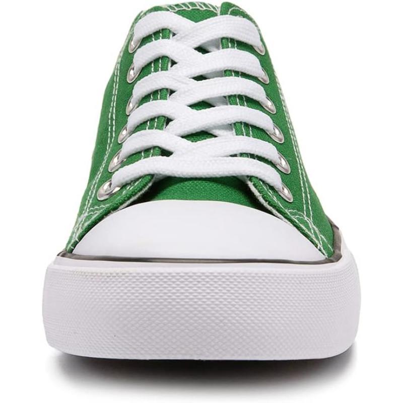Solid Color Canvas Lace Up Shoes For Men - Image 6