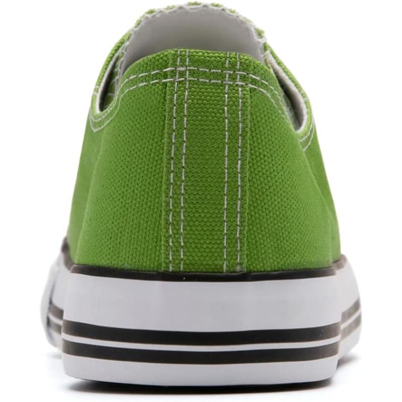 Solid Color Canvas Lace Up Shoes For Men - Image 8