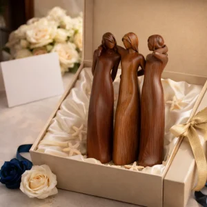 Sisters by My Side, Celebrates Friendships Three Sisters Sculpture